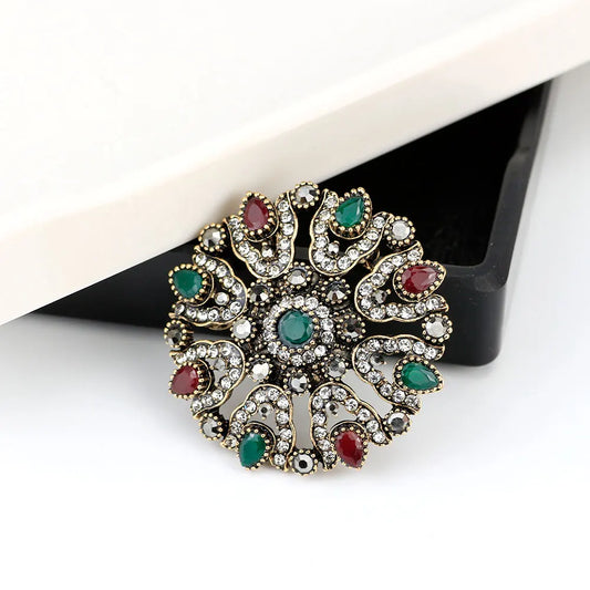 Turkish Flower Brooch