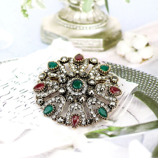 Turkish Flower Brooch