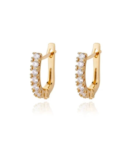 Luxury Star Hoop Earrings