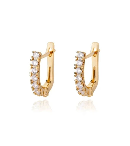 Luxury Star Hoop Earrings