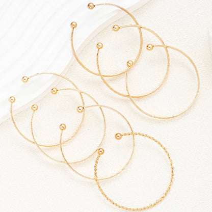 Punk Gold Bangle Set