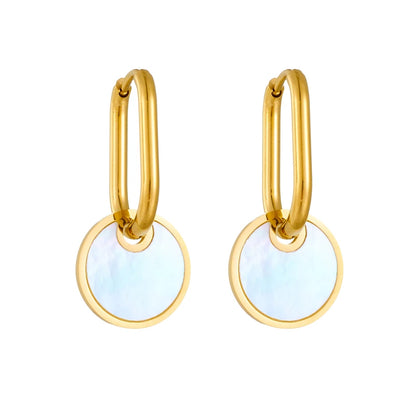 Geometric Crystal Earrings