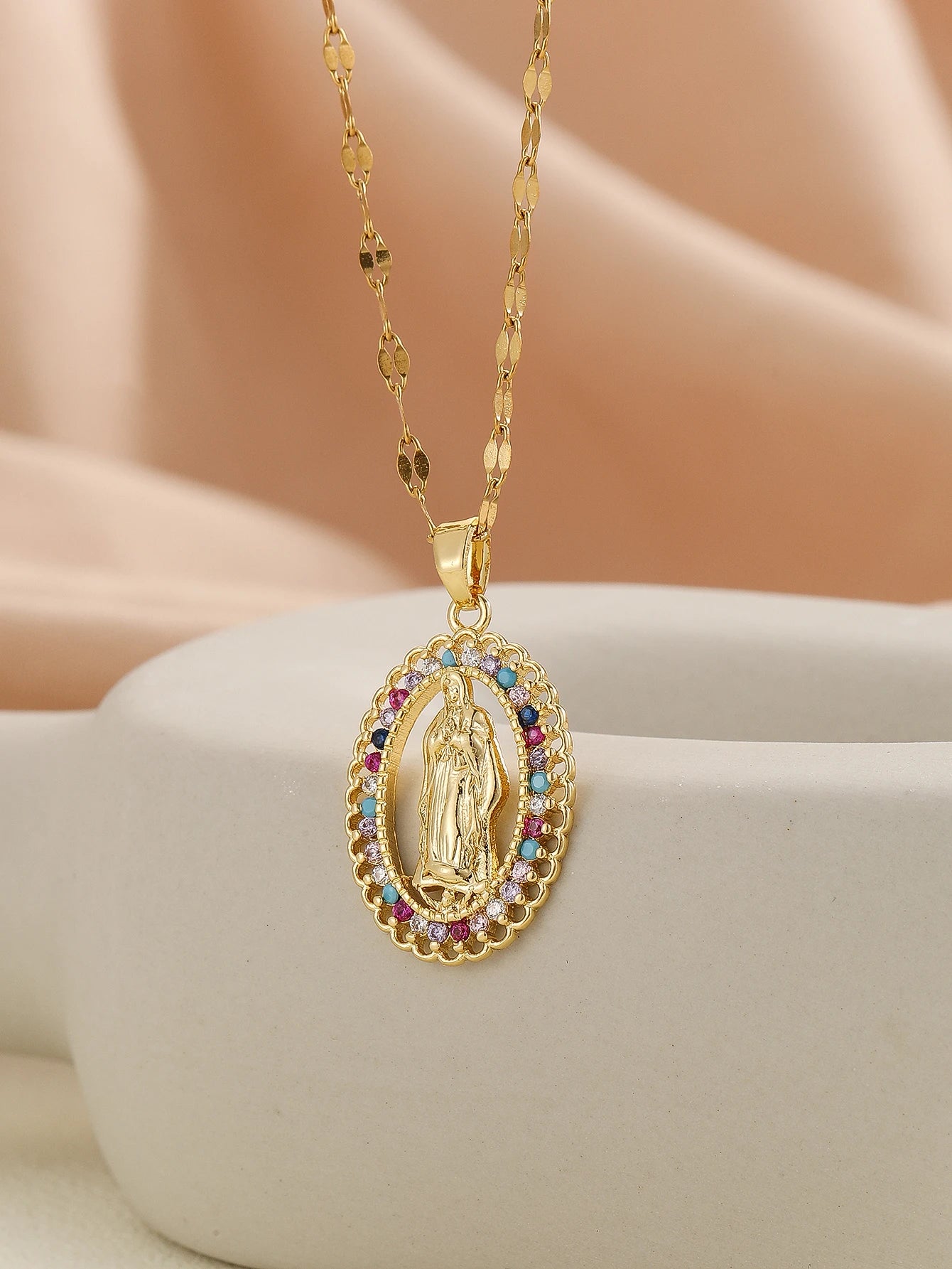 Zircon Santa Maria Necklace