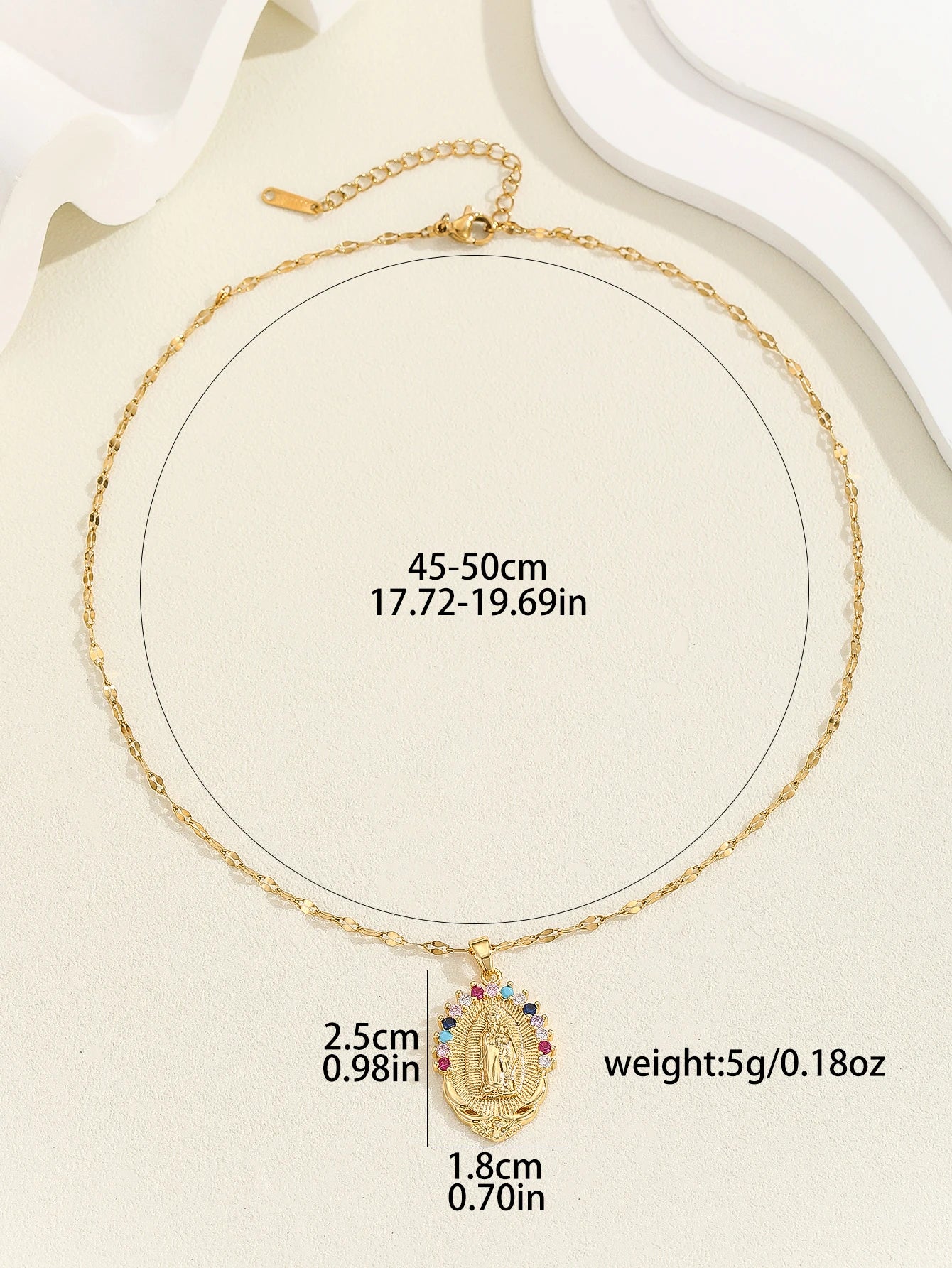 Zircon Santa Maria Necklace
