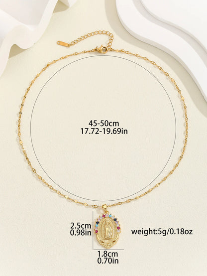 Zircon Santa Maria Necklace