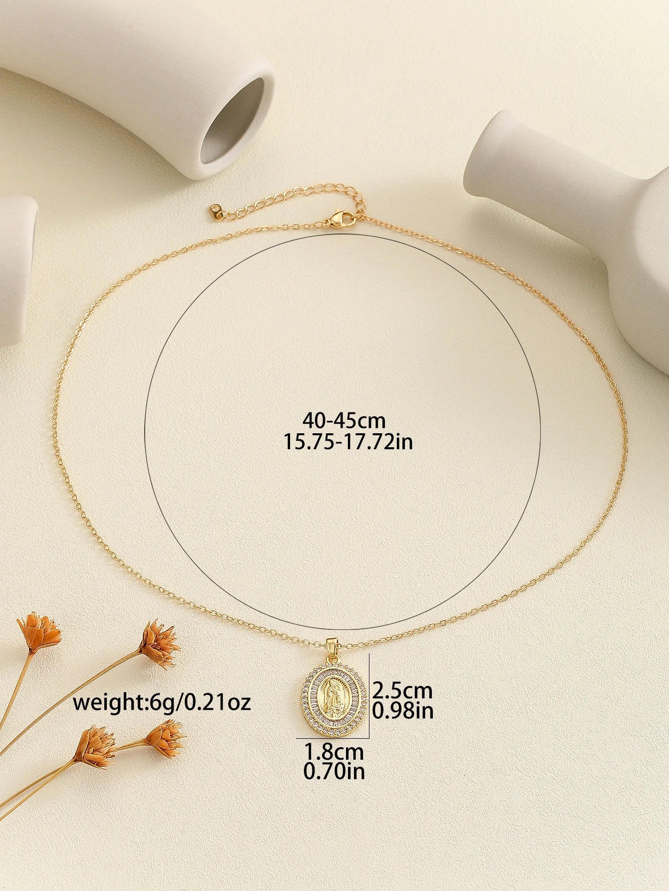 Zircon Santa Maria Necklace