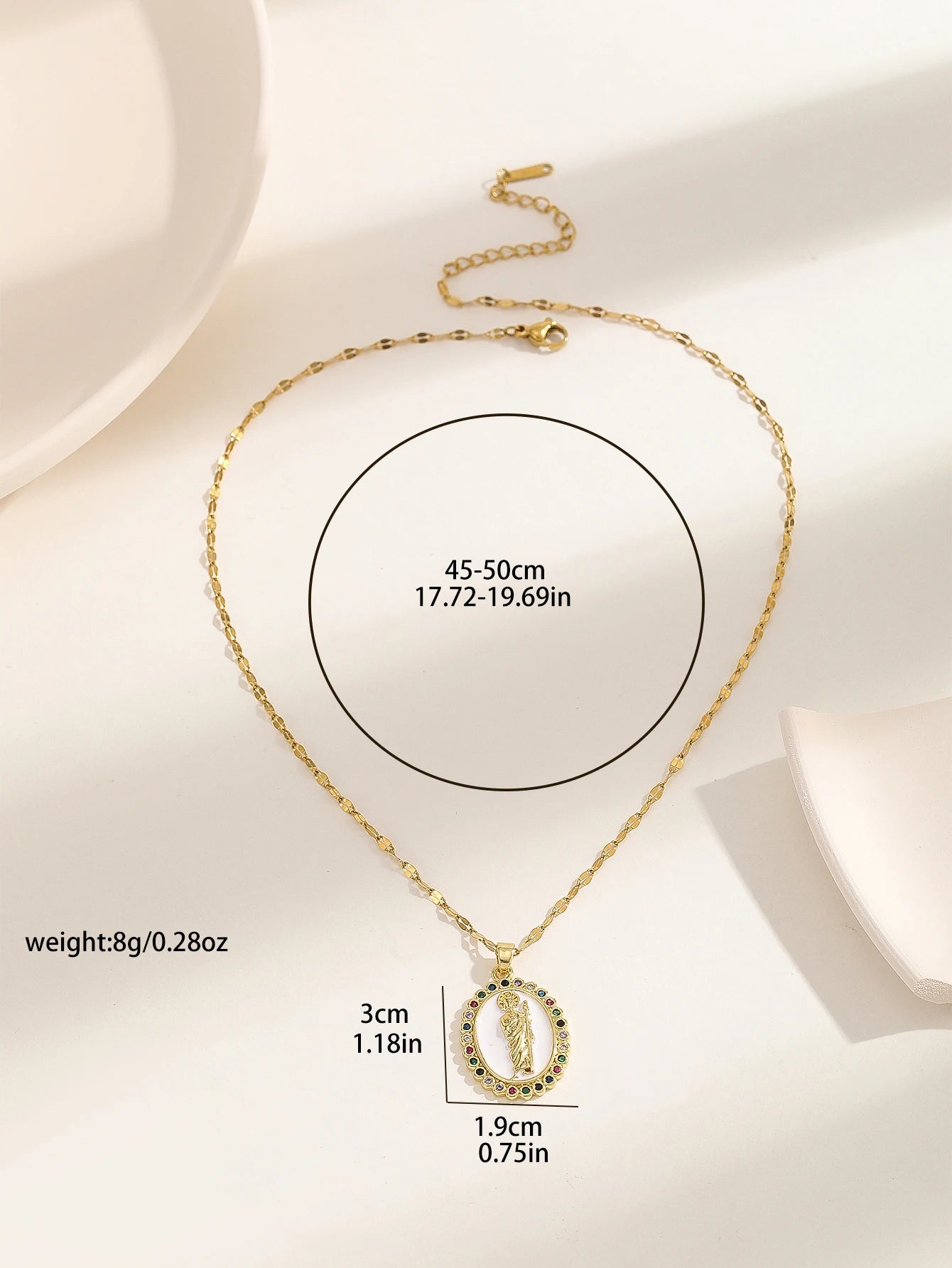 Zircon Santa Maria Necklace