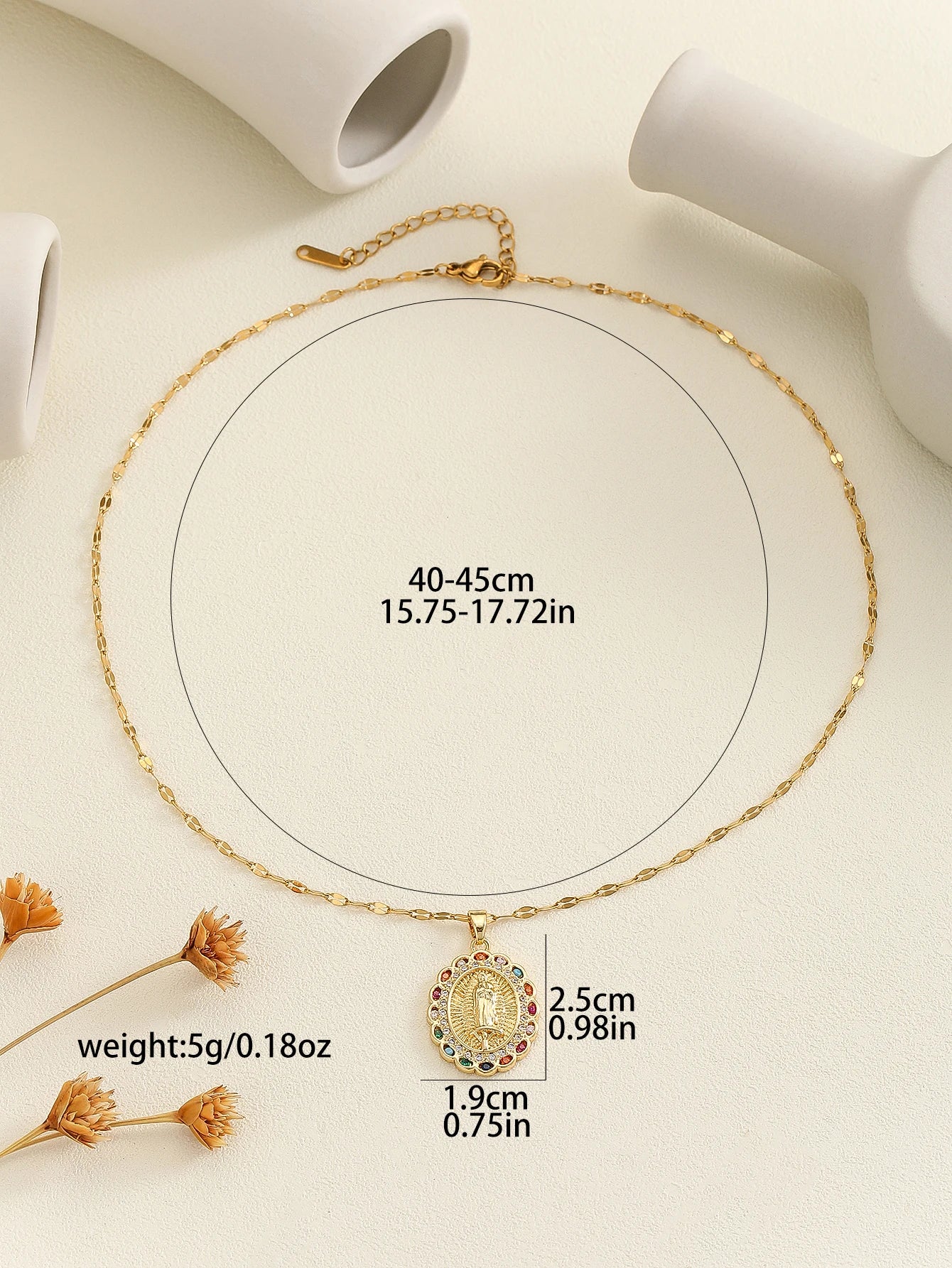Zircon Santa Maria Necklace