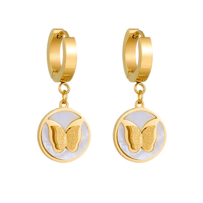 Geometric Crystal Earrings